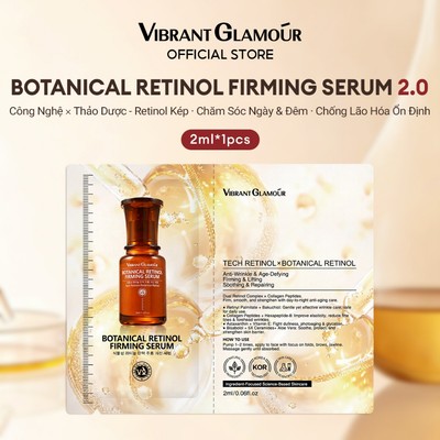 Serum Retinol thực vật sống động Kích thước nhỏ Làm săn chắc da 2ml