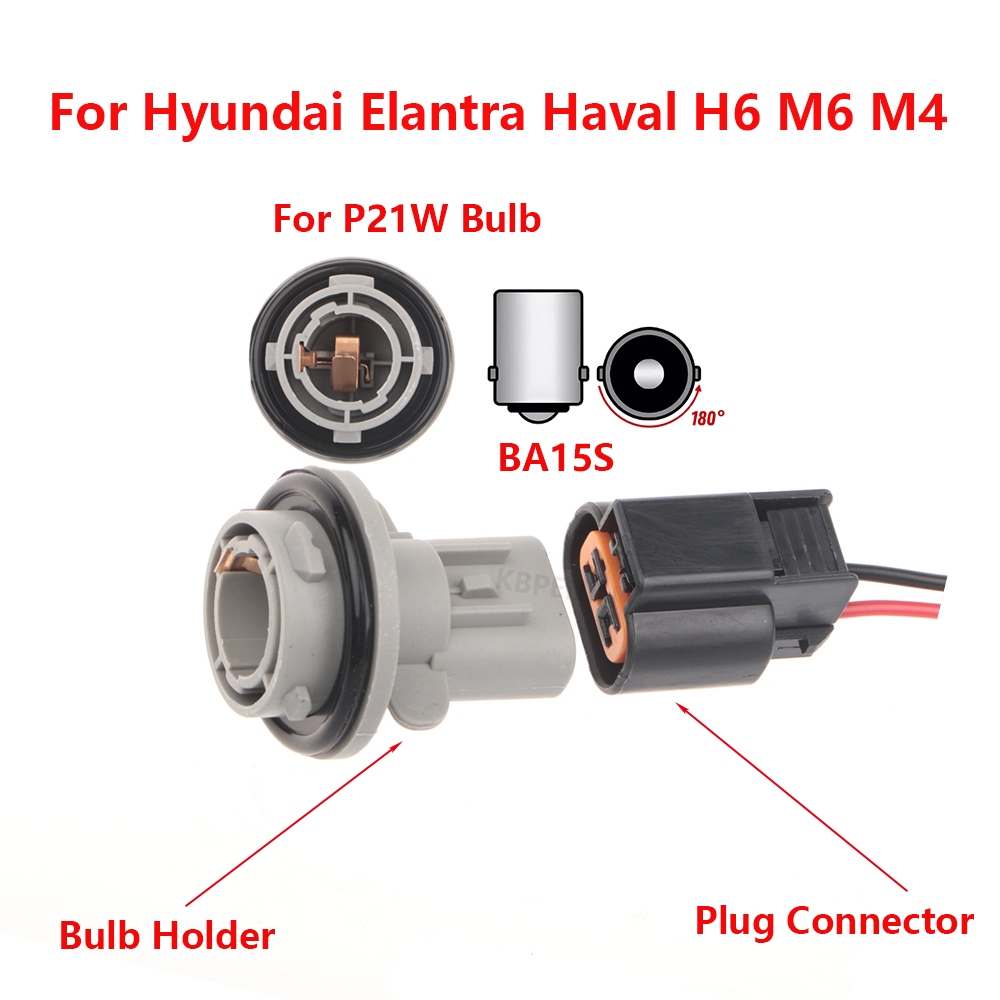 Ổ cắm đèn báo rẽ Hyundai Elantra Accent 1156 P21W