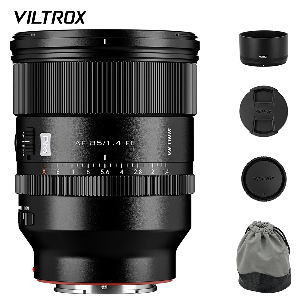 Máy ảnh không gương lật toàn khung Viltrox AF85mm F1.4 Pro EF / Z Full-Frame Pro với khẩu độ lớn lấy