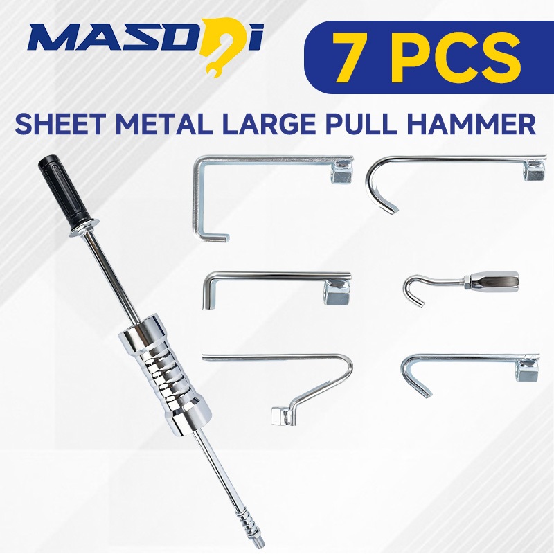 Masdsi Xe Dent Kéo Trượt Búa Dent Puller Kit, Thân Xe Ô Tô Điểm Dent Thiết Bị Sửa Chữa Dent Loại Bỏ 