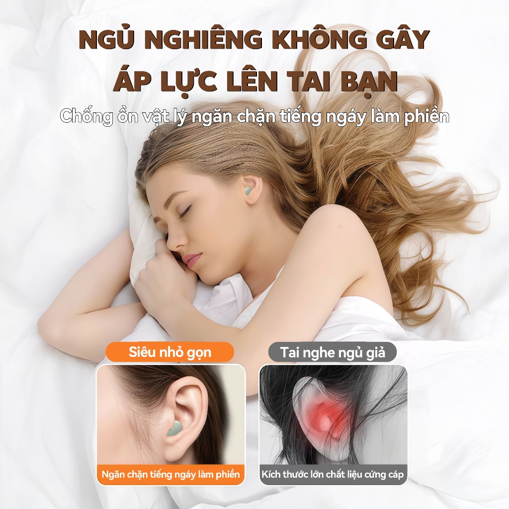 Tai nghe ngủ Y19 mới có thiết kế trong tai để mặc thoải mái, truyền âm thanh định hướng DT3.0 và công nghệ chip Bluetooth 5.4 hoàn toàn mới. | BigBuy360 - bigbuy360.vn
