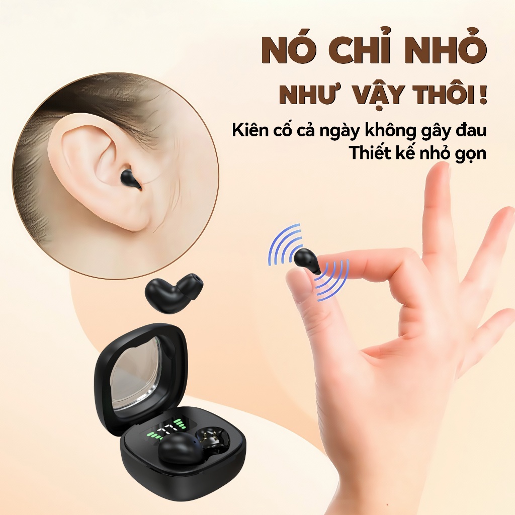 Tai nghe ngủ Y19 mới có thiết kế trong tai để mặc thoải mái, truyền âm thanh định hướng DT3.0 và công nghệ chip Bluetooth 5.4 hoàn toàn mới. | BigBuy360 - bigbuy360.vn