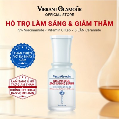 Vibrant Glamour Serum 5% Niacinamide + 5X Ceramide Hỗ Trợ Làm Sáng Da 30ml