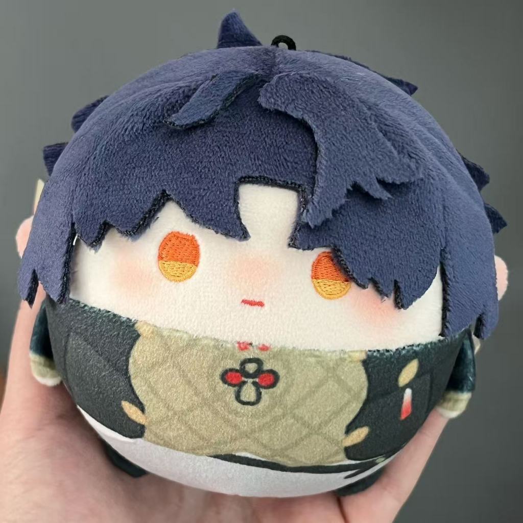 ✨Honkai: star rail✨ 10cm Aventurine Jingyuan Dr. Ratio Búp bê bông Em bé béo quà sinh nhật Móc khóa