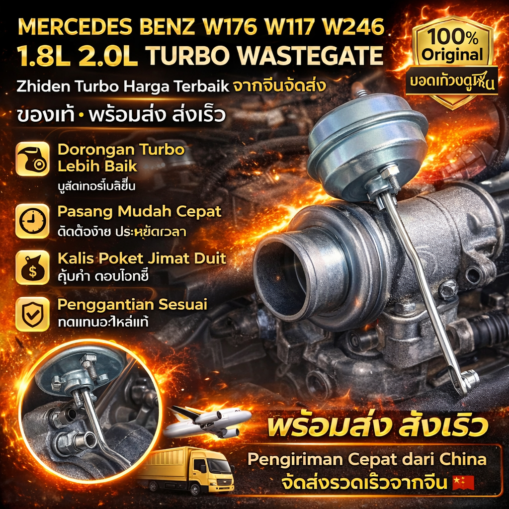 MERCEDES W176 W117 W246 270910 1800CC 270920 Nước thải TURBO 2000CC