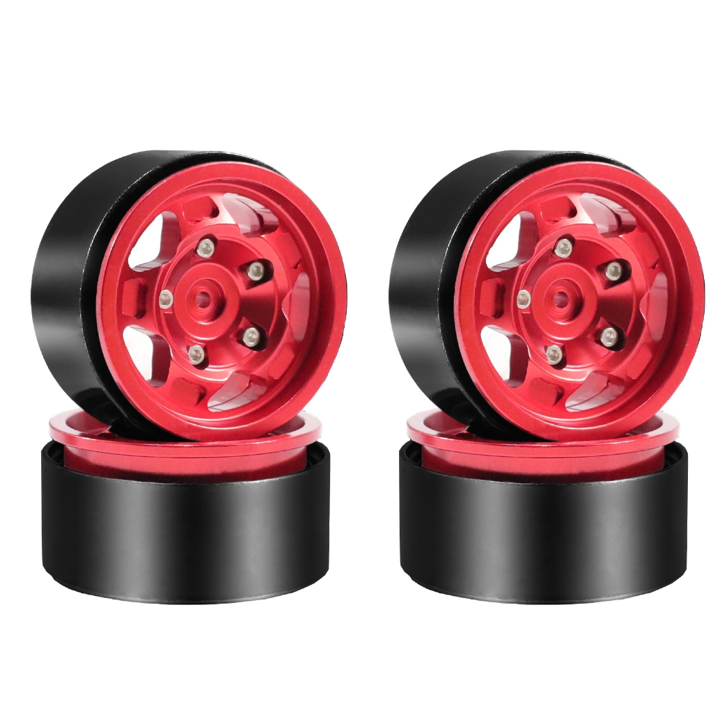 Dành Cho MN99s / 98 V2 RC Xe Nguyên Bản Lốp Da 4 Hợp Kim Nhôm Lốp Nâng Cấp Bánh Xe Trung Tâm Bộ Cho 