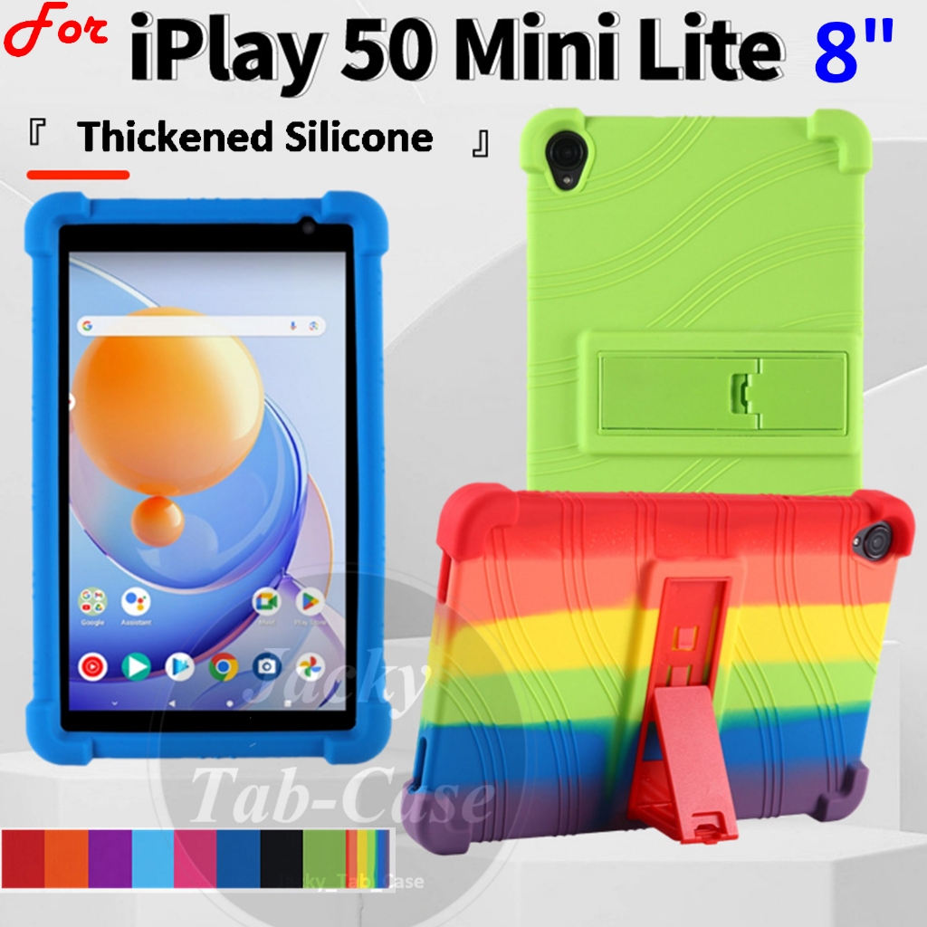 Dành Cho ALLDOCUBE iPlay 50 Mini Lite 8 "Silicon Mềm Chống Sốc Bao Đứng Dành Cho iPlay50 Mini Lite 8
