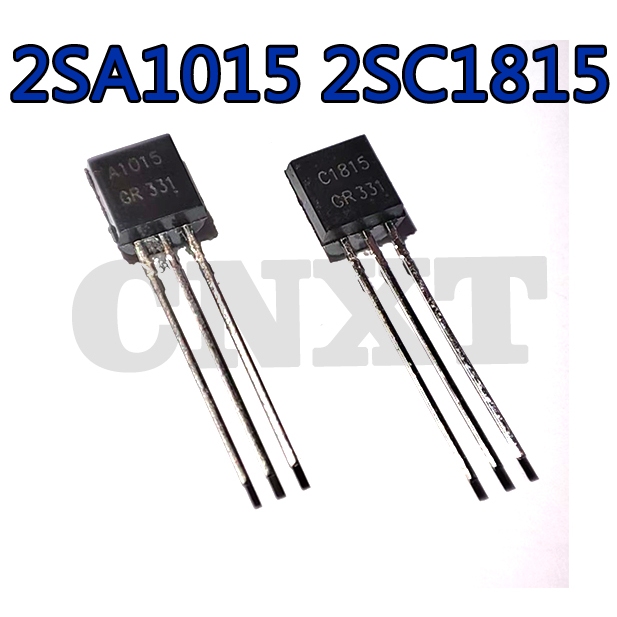 50 ~ 100 CÁI 2SA1015 2SC1815 A1015 C1815 In-Line TO-92 NPN / PNP Triode