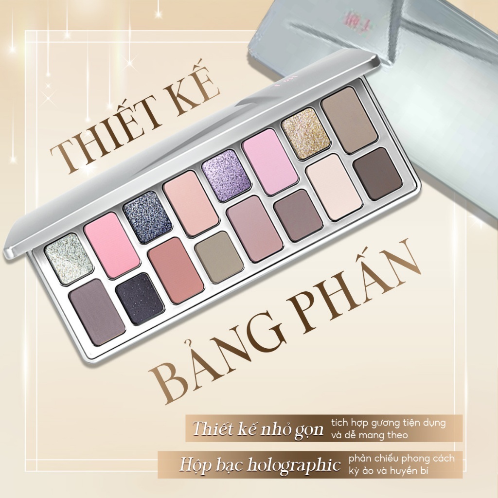 Bảng Phấn Mắt CHÉERYEP 16 Ô Đa Năng Phấn Mịn Lên Màu Chuẩn Đa Dạng Phong Cách Trang Điểm | BigBuy360 - bigbuy360.vn