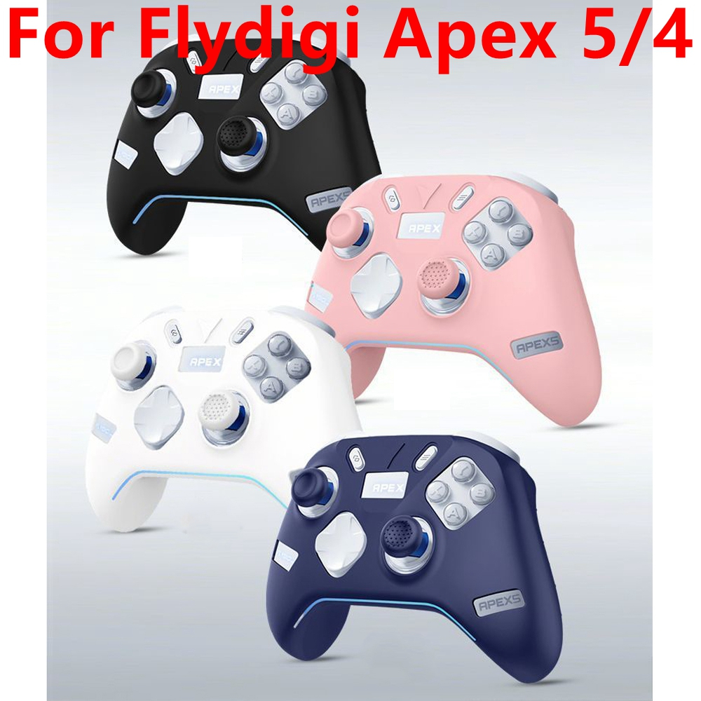 Ốp Silicon Chống Trơn Trượt Tương Thích Với Bộ Điều Khiển Flydigi Apex 5 / 4 Da Bảo Vệ Cao Su Mềm Ch