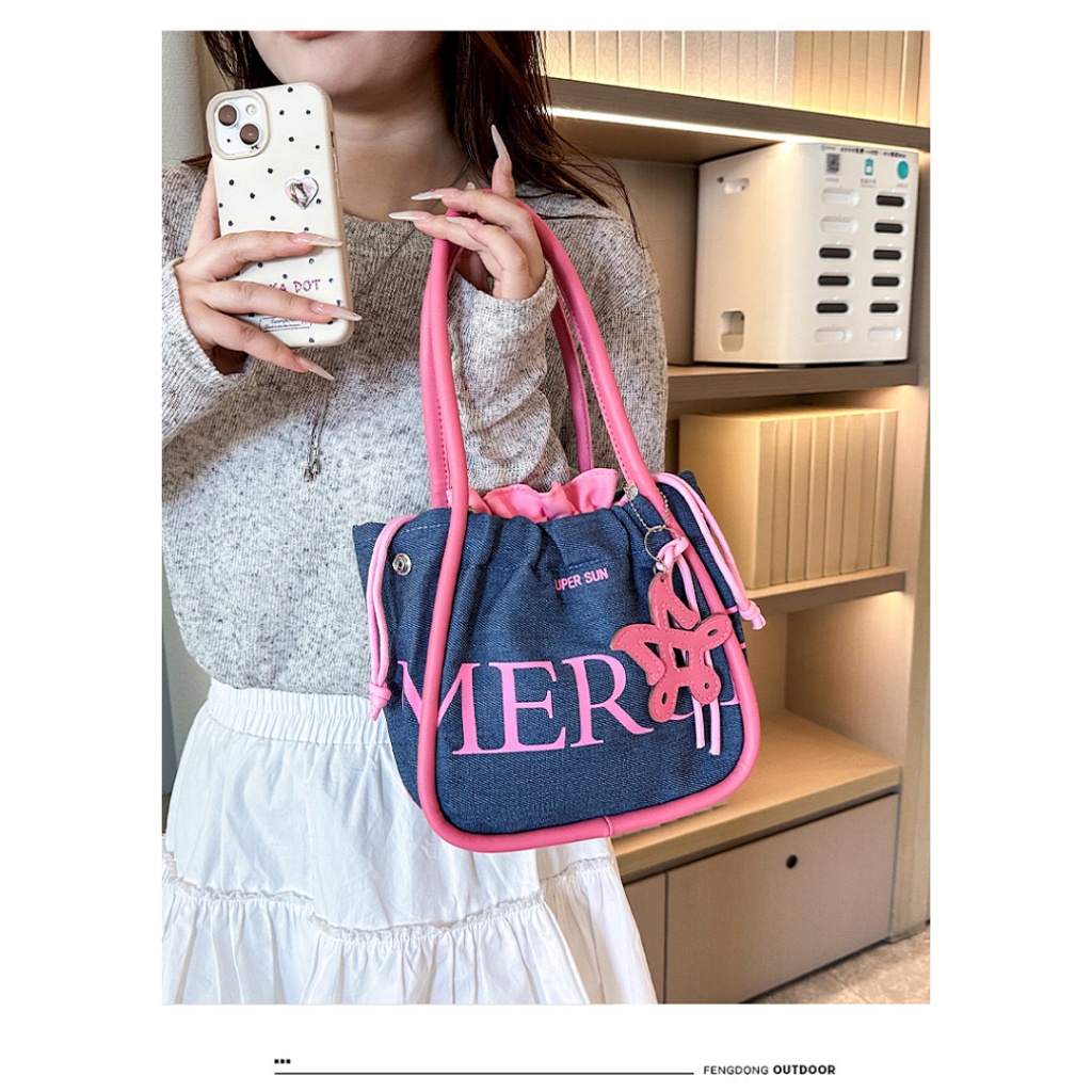 Merge _ Túi đeo chéo Canvas Hub dành cho nữ và túi xách đeo vai nữ