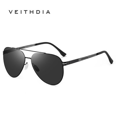 Kính mát aviator nam VEITHDIA GS5113, chống tia UV400, dành cho lái xe và thể thao