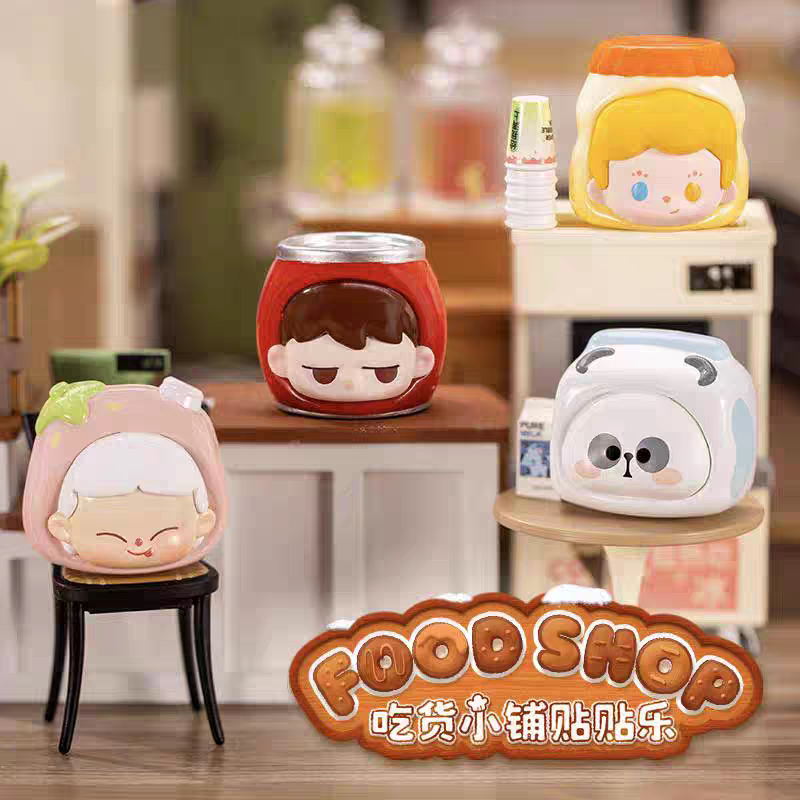 TOYCITY Food Shop Sticker Series Túi bí ẩn