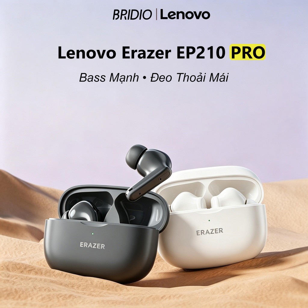Tai Nghe Bluetooth Lenovo Erazer EP210 Pro - Tai Nghe Thể Thao Âm Thanh 360° Bass Mạnh, Đeo Thoải Mái | BigBuy360 - bigbuy360.vn