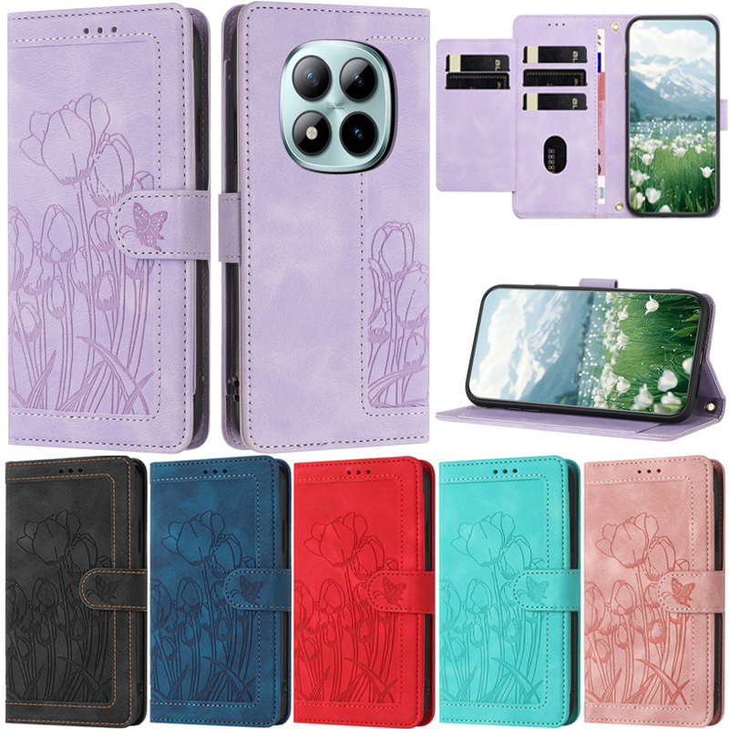Vỏ Sang Trọng Cho Xiaomi 15T Pro Redmi 15 14C 15C A3 Note 15 5G Note 14 Note 15 Pro Note 14 Pro Ví D