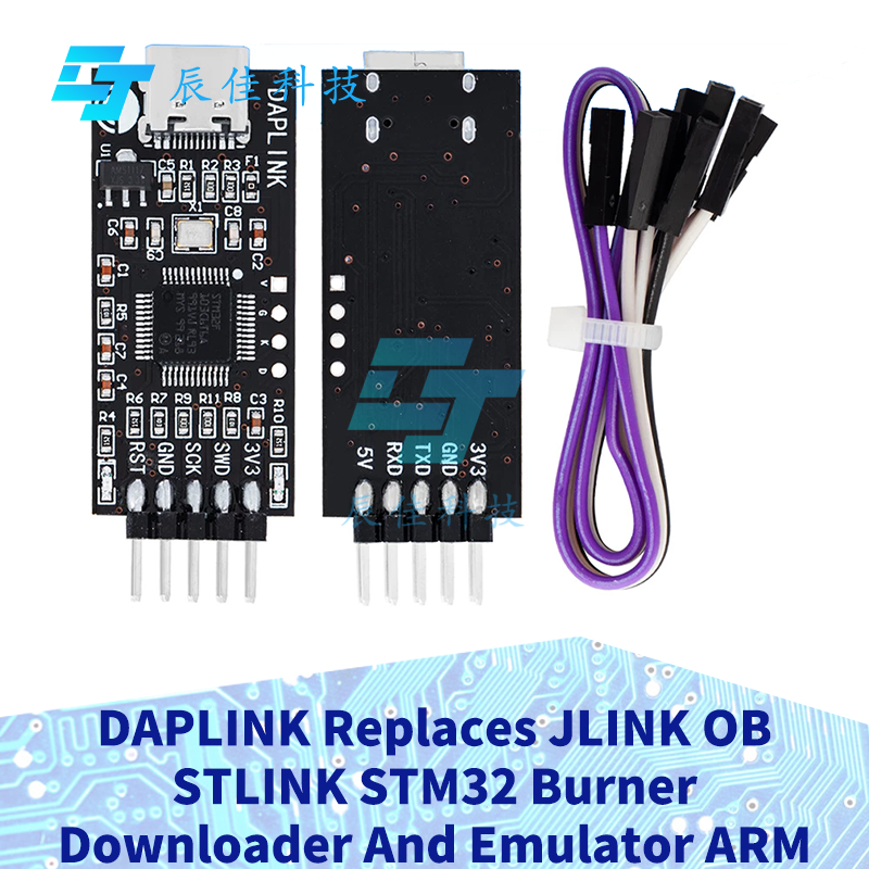 DAPLINK Chất Lượng Cao Thay Thế JLINK OB / STLINK STM32 Burner, Downloader Và Emulator ARM Cho Ardui