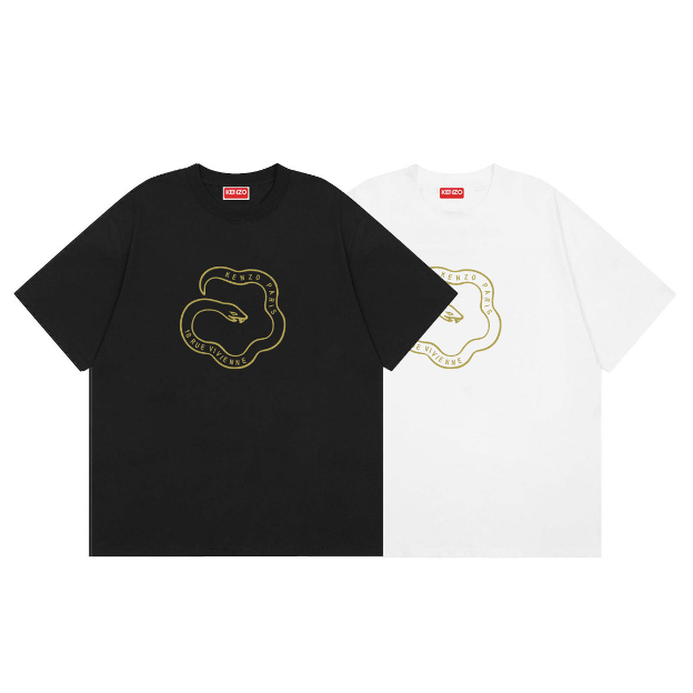 Áo sơ mi ngắn tay unisex cotton nguyên chất KENZO / Kenzo Takada