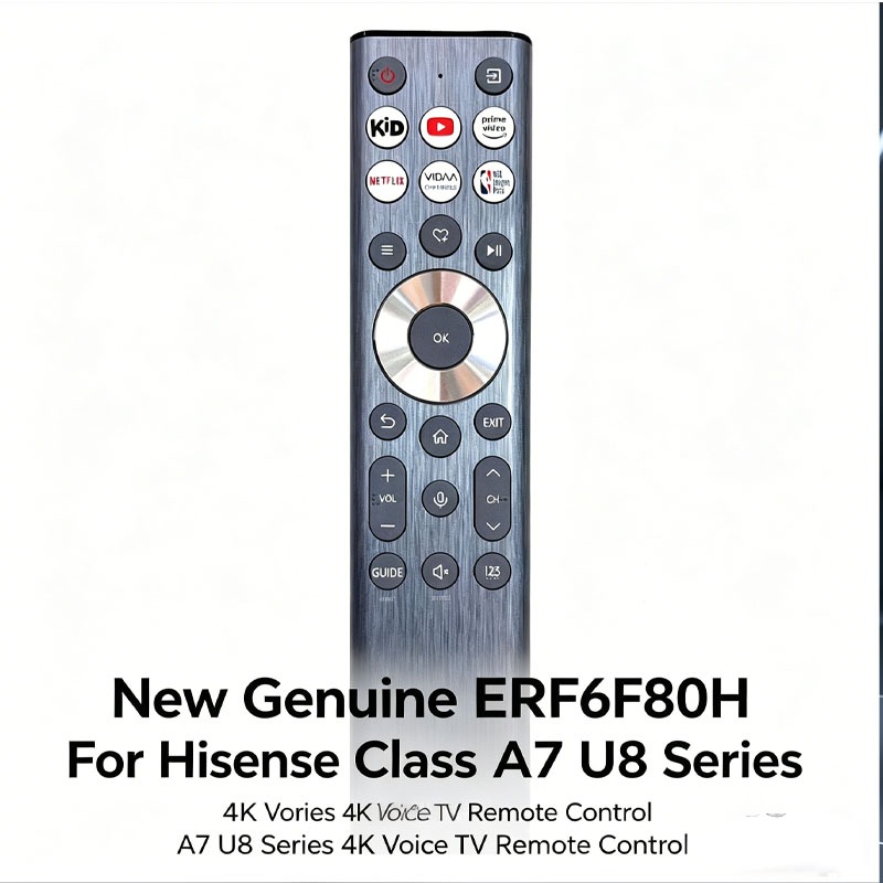 Mới Cho Hisense Chính Hãng ERF6F80H Class A7 U8 Series 4K Điều Khiển Từ Xa