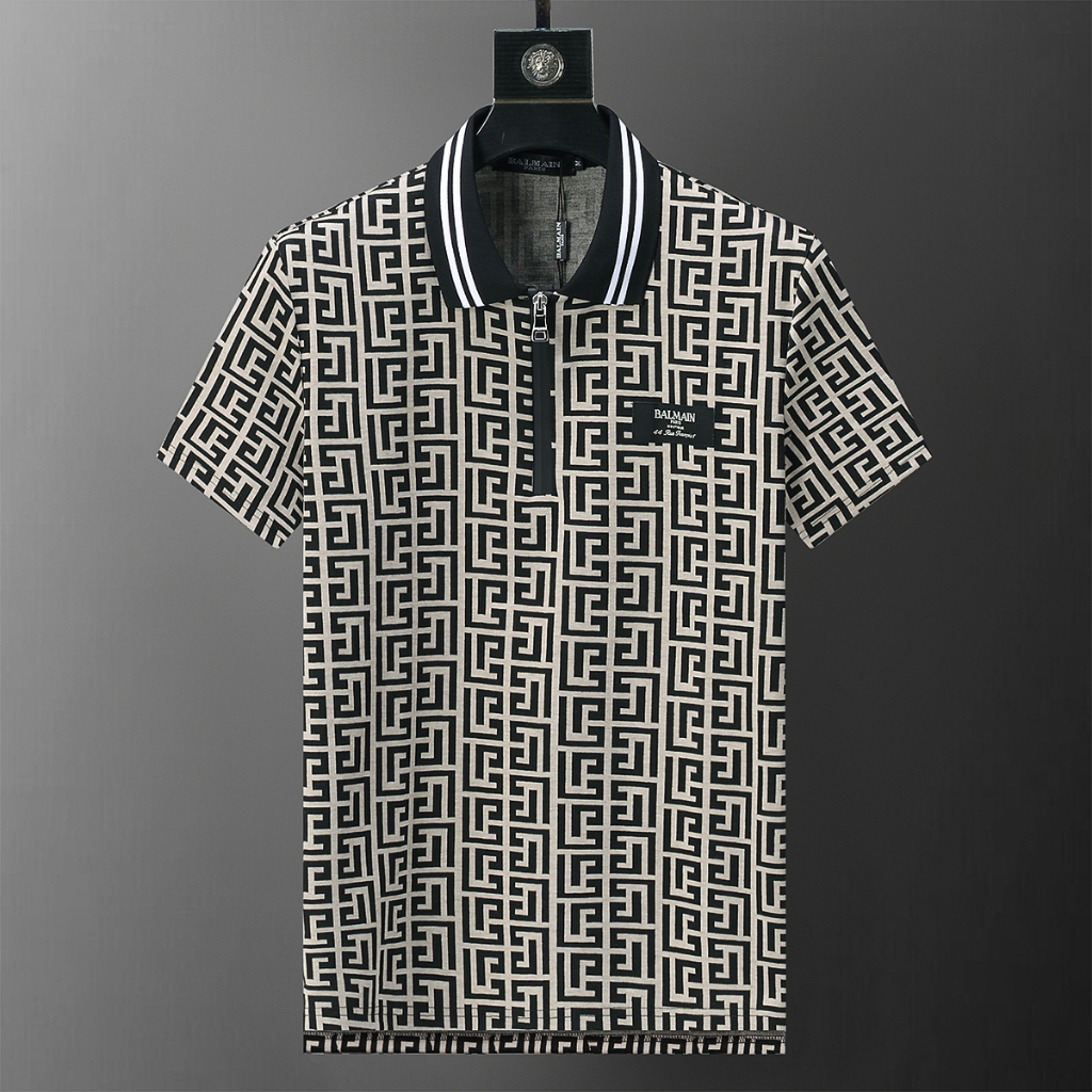 New _ Balmain áo sơ mi cotton polo nam Size S-XXXL AA070
