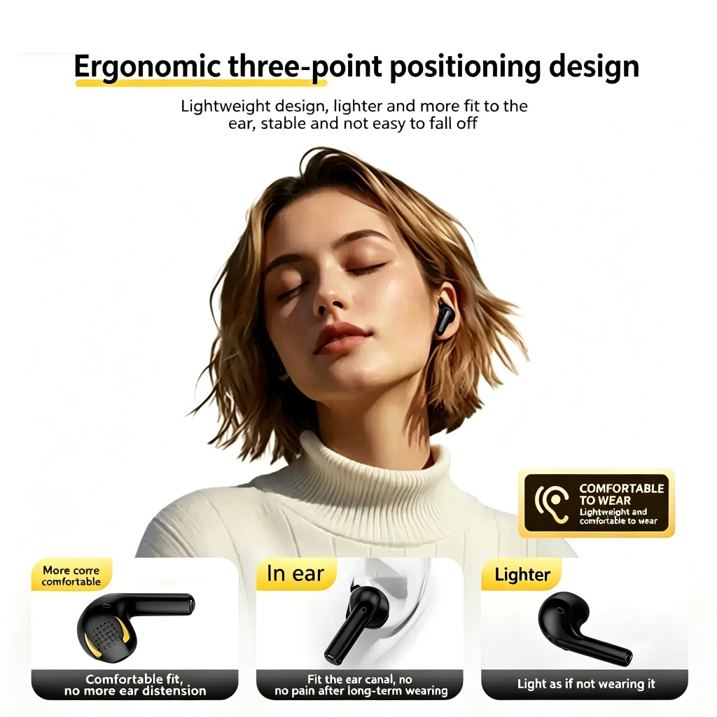 Tai Nghe Bluetooth Lenovo HT38  Đàm Thoại Chuyên Nghiệp: MIC Rõ Ràng, Bền Bỉ, Chính Hãng | BigBuy360 - bigbuy360.vn
