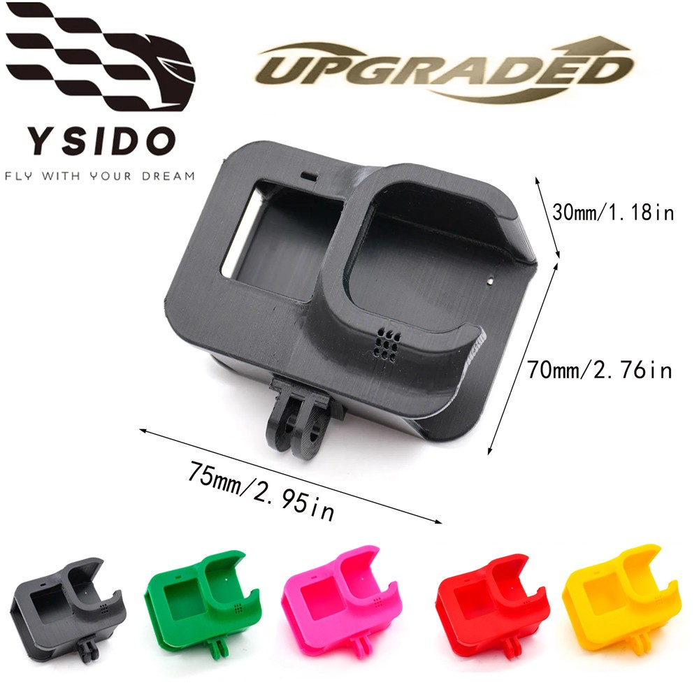 Camera Mount Khung TPU 3D In Hình Bảo Vệ Camera Cho FPV Racing Drone Freestyle Drone Cho Gopro Hero 