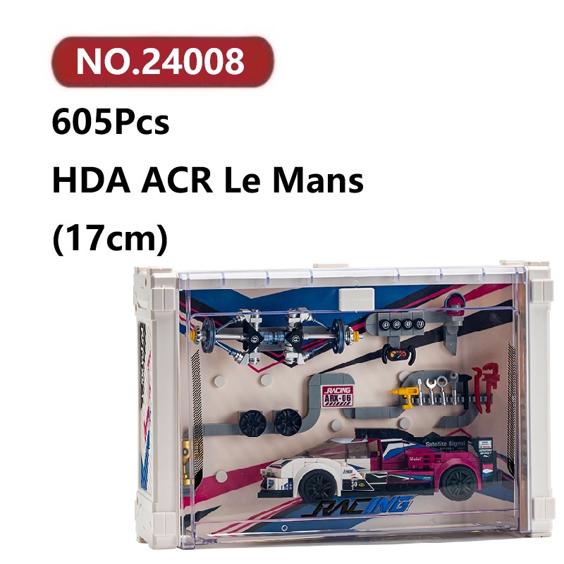 ✨HDA ACR Le Mans Đồ Chơi Lắp Ráp Mô Hình 605Chi Tiết Eikee Car Lắp Ghép Xếp Hình