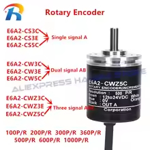 Bộ mã hóa quay tăng cấp OMRON E6A2 φ25mm E6A2-CS3E E6A2-CS3C CS5C E6A2-CW3E E6A2-CW3E E6A2-CW3C E6A2