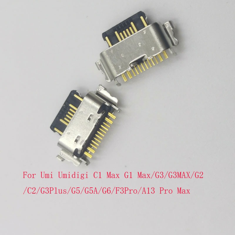 5-20 Chiếc Đầu Nối USB Cắm Cho Umi Umidigi A13 F3 Pro Max G5 G5A G6 G1 C1 G2 C2 G3 Plus Sạc Loại C D