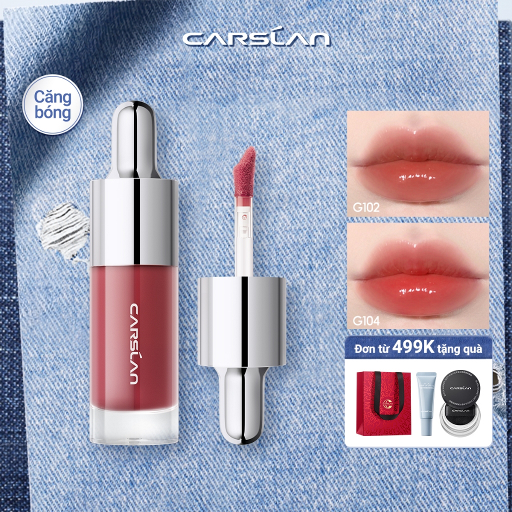 Son tint dưỡng ẩm CARSLAN làm sáng nếp nhăn trong 28 ngày trang điểm và chăm sóc da trong một 4.5g