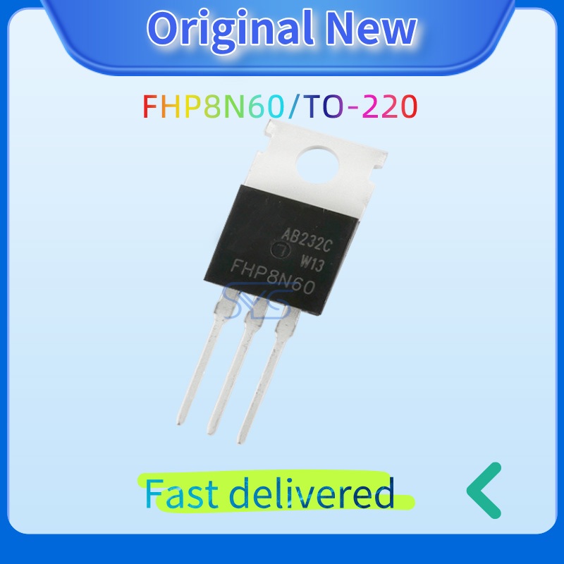 10 chiếc FHP8N60 8N60 TO-220 MOSFET 8A / 600V chính hãng