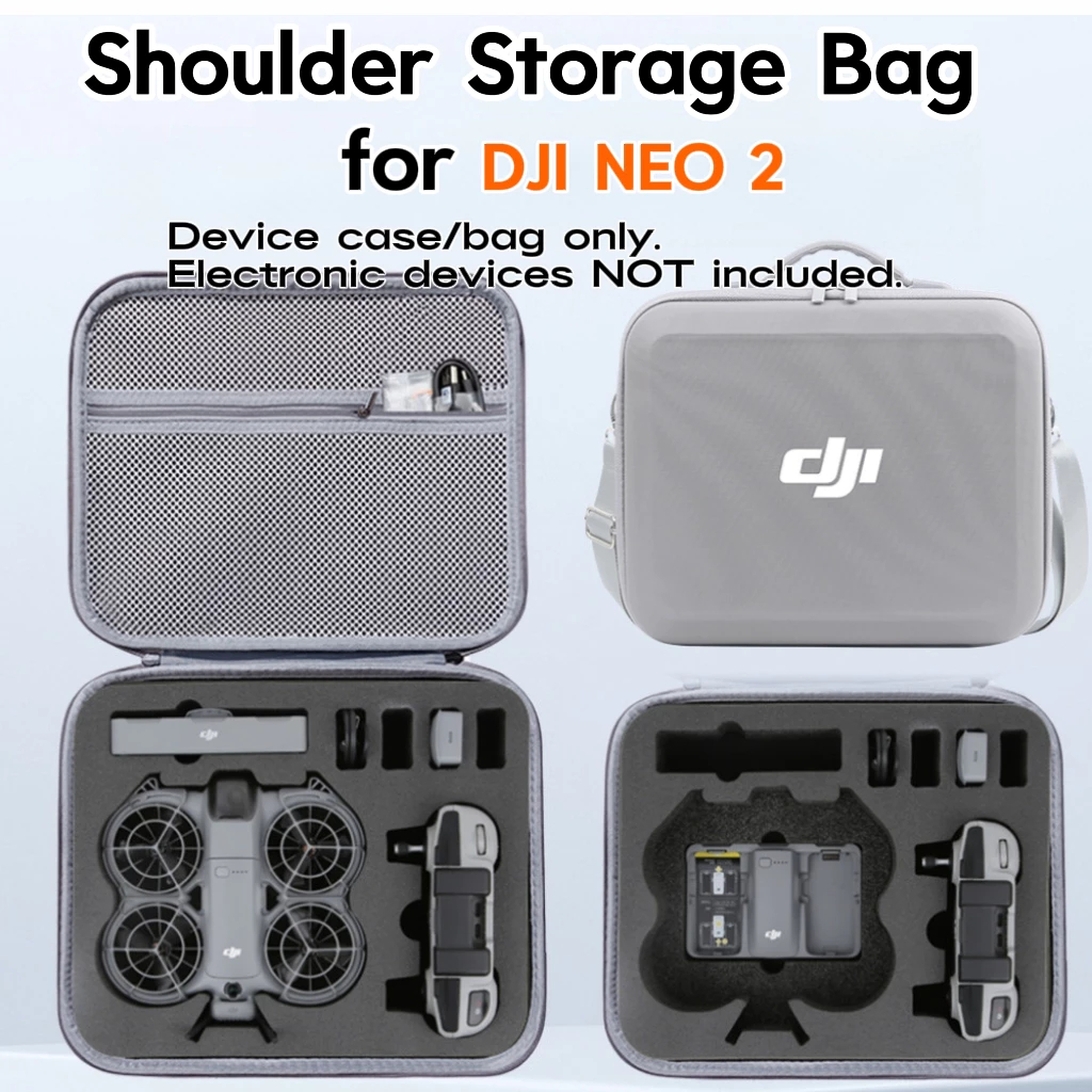 Túi đeo vai đeo chéo tiện lợi cho DJI NEO2 Fly More Combo, chống va đập, chịu nén ép, chống bám nước