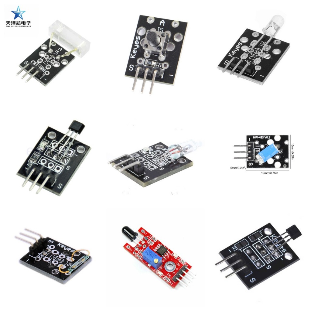 Mô-đun cảm biến KY (Dòng đầy đủ) KY-031 KY-005 KY-004 KY-022 KY-026 KY-034 KY-010 KY-020 KY-017 KY-0