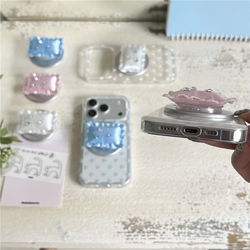 IPhone 17 Pro Max Mẫu hỗ trợ gối hình chấm chất liệu TPU Vỏ điện thoại xử lý IMD