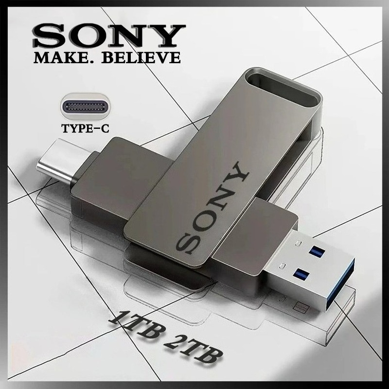 1TB / 2TB / 4TB / 8TB / 16TB USB 3.0 Pen Drive 2 Trong 1 Dual Type C USB Flash Driver Mental Tốc Độ 