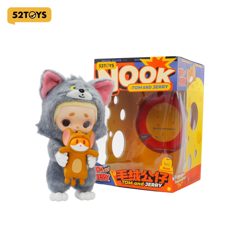 52TOYS NOOK x Tom and Jerry Plush Figure Toy