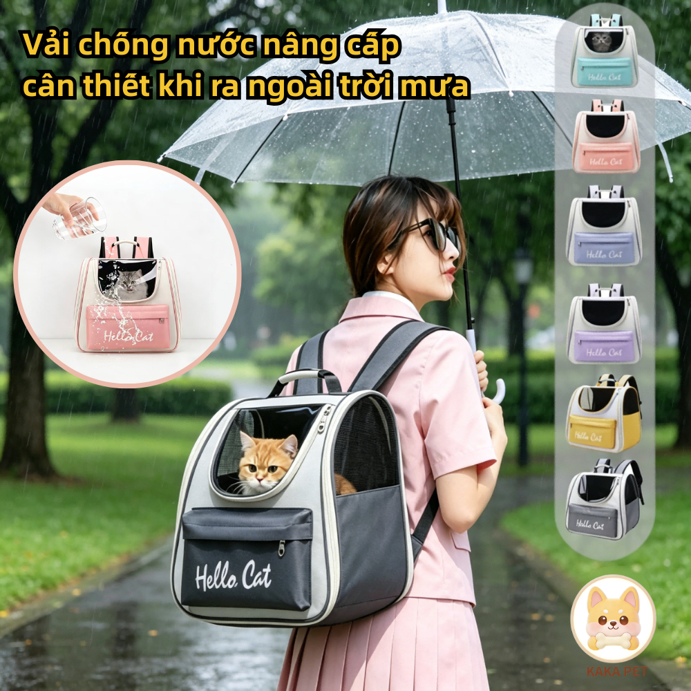 Balo Vận Chuyển Chó Mèo Balo Vận Chuyển Chó Mèo Size Lớn Balo vận chuyển cho chó mèo thú cưng balo đ