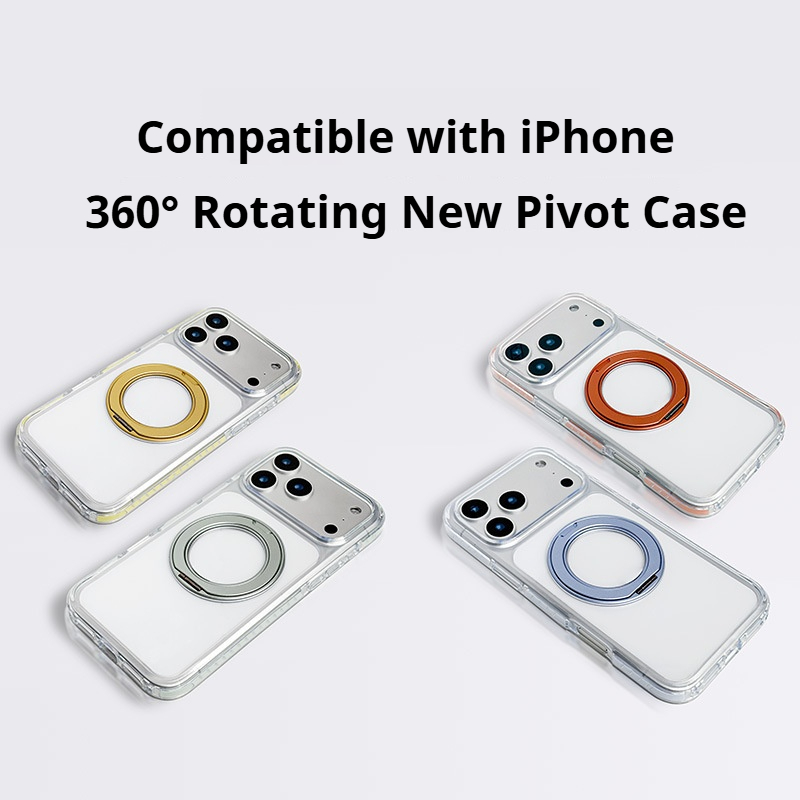 Thích hợp cho Apple New Pork Gear Holder Vỏ điện thoại trong suốt