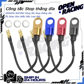 KENADA RACING Công tắc Stop thắng đĩa Ốc Stop Cảm Biến Dầu Loại Mới