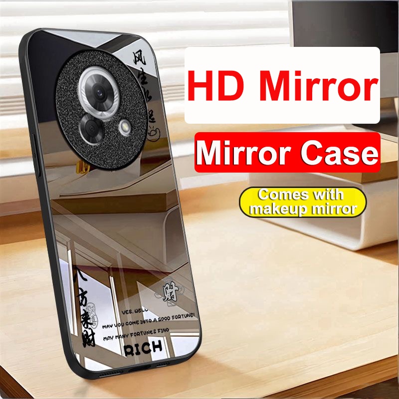 Dành Cho Meizu Lucky 08 5G Ốp Lưng Gương HD Ốp Lưng Cứng Cho Meizu Lucky08 Ốp Điện Thoại Cho Meizu M