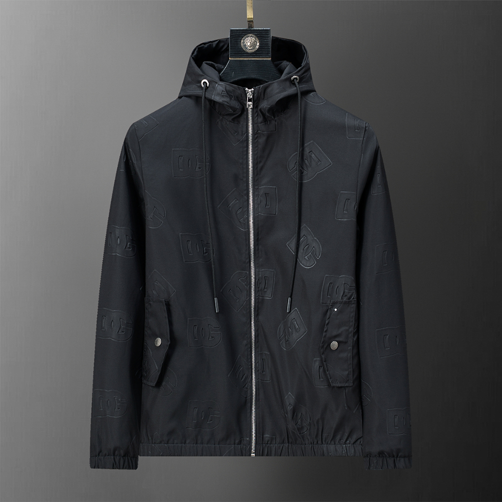 New _ DG áo khoác bomber thông thường dành cho nam Size S-XXXL AA098