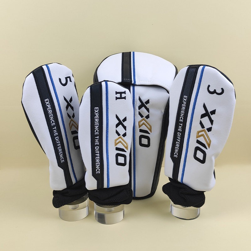 XXIO WHITE Golf Club Cover Head Protection Cover Driver Fairway wood Hybirds Head Cover Headcover