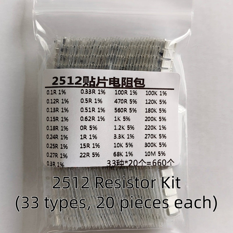 Bộ điện trở SMD 0402 0603 0805 1206 8P4R 0603 * 4 Bộ mạng điện trở