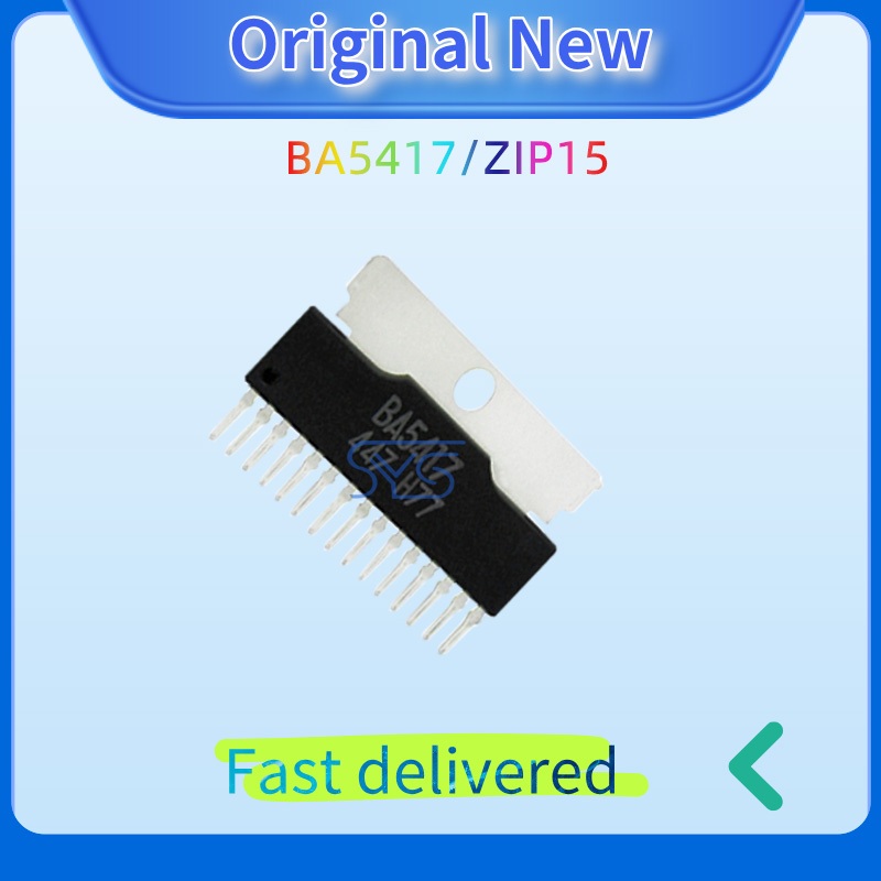 2 Chiếc Mới BA5417 In-Line ZIP15 Bộ Khuếch Đại Âm Thanh IC Chip 5417