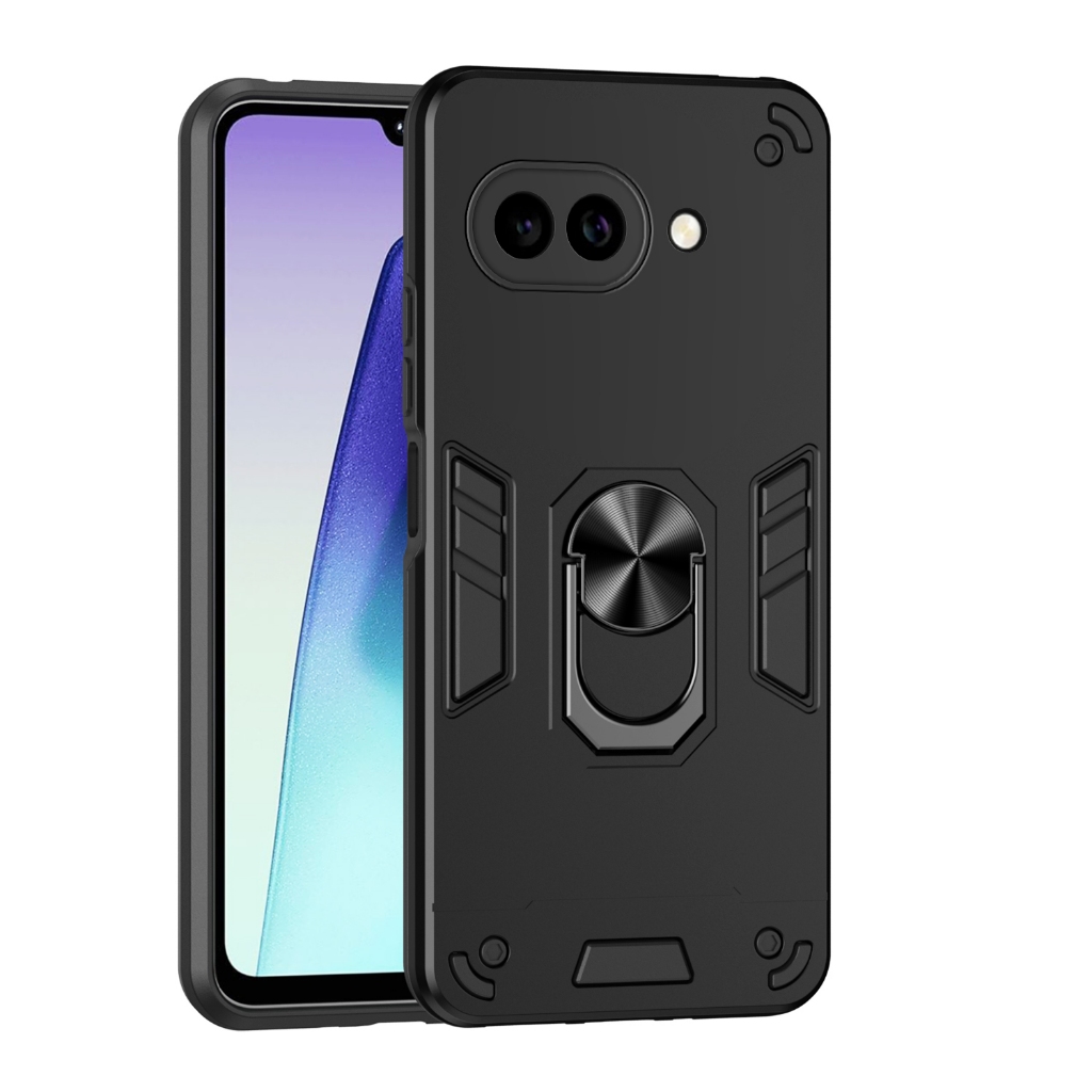 Ốp Lưng Cho Google Pixel 9a Pixel9a GXQ96 GTF7P G3Y12 Ốp Điện Thoại Ô Tô Từ Nhẫn Giá Đỡ Giáp Chống S