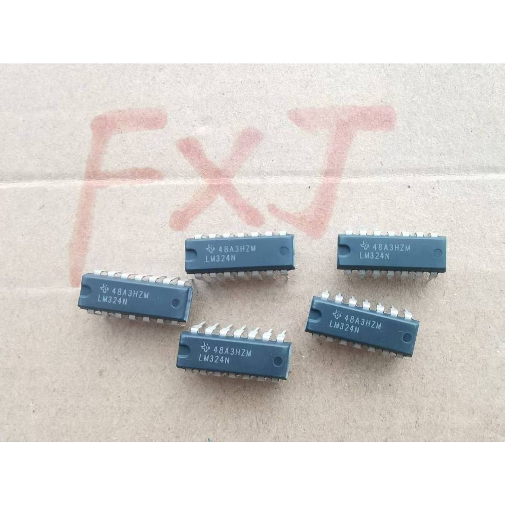 ((10 CÁI) Bộ khuếch đại hoạt động bốn kênh LM324N LM324 chính hãng hoàn toàn mới Chip tích hợp DIP-1