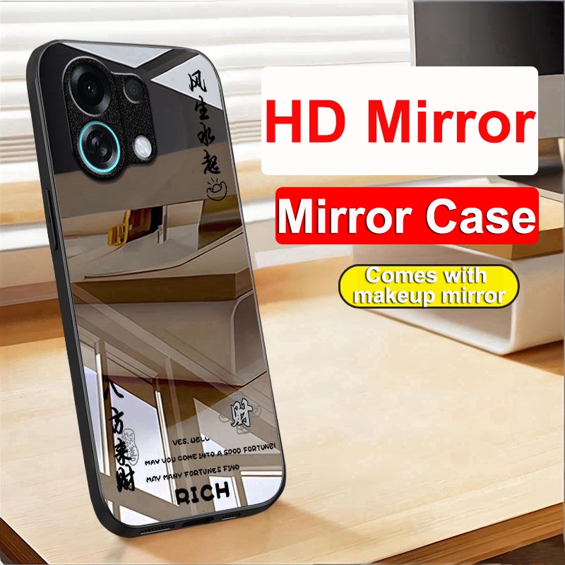 Dành Cho OPPO K13 Turbo Pro Ốp Lưng K13Turbo Pro HD Gương Cứng Ốp Lưng Cho OPPO K13 Turbo + Ốp Điện 