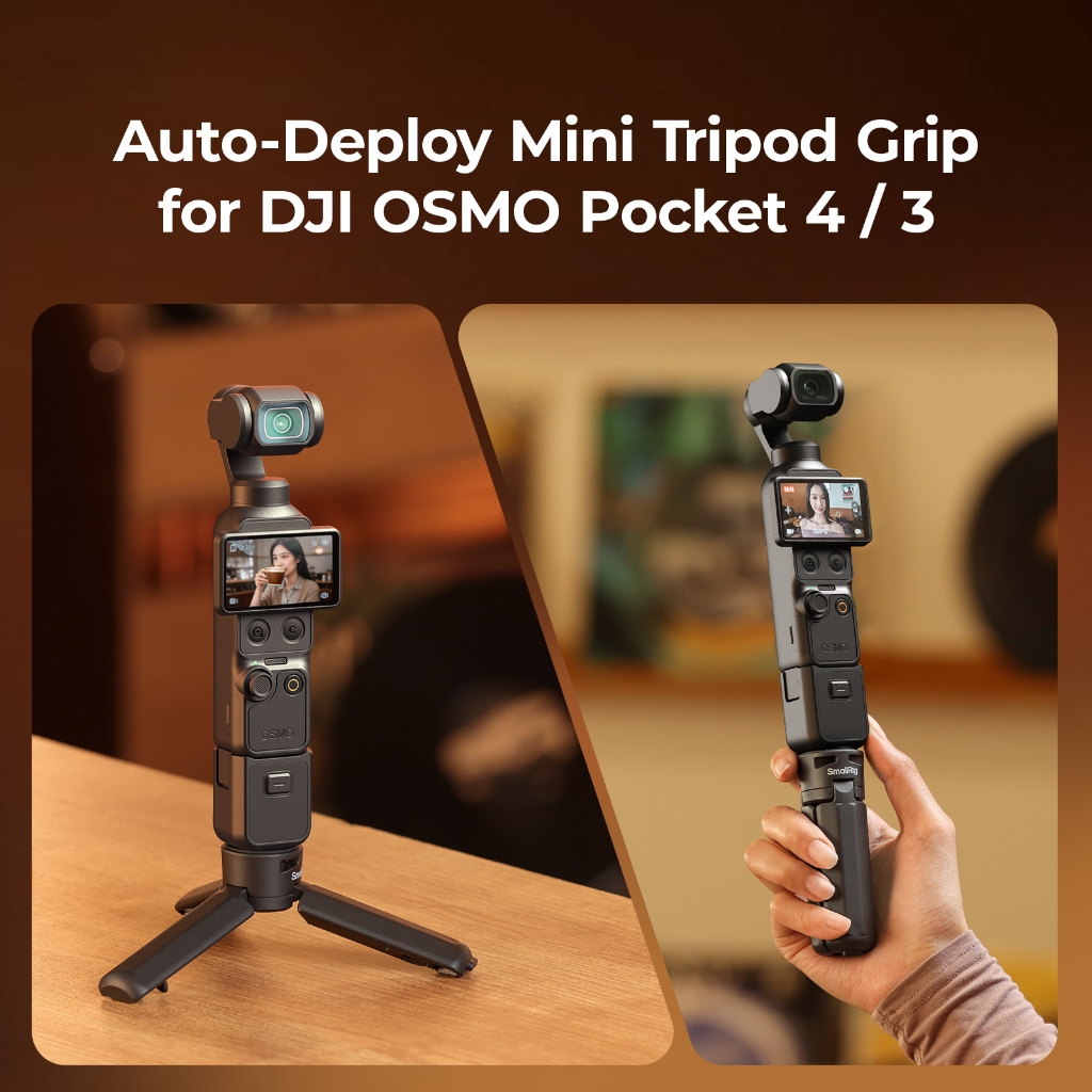 SmallRig mini Tripod / Ngực Mount / Ba Lô Dây Đeo Gắn / Ba Lô Dây Đeo Kẹp Gắn Cho DJI Osmo Pocket 4 