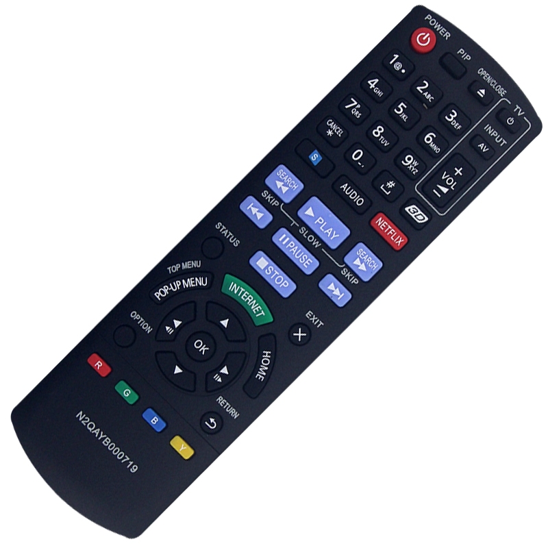 Điều khiển từ xa N2QAYB000719 Tương thích với phụ tùng Panasonic TV DMP-BDT220 DMP-BDT120 DMP-BDT20C