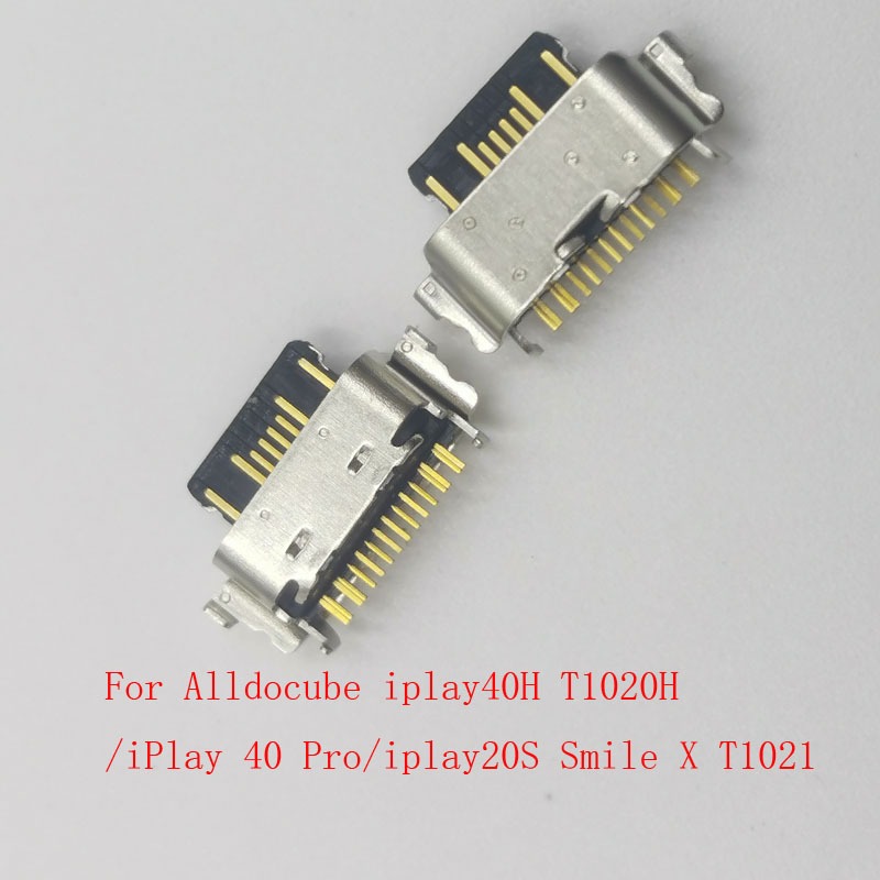 10-50 Chiếc Đầu Nối USB Cắm Cho Alldocube iPlay 40 Pro 40H 20S Smile X T1021 T1020H Sạc Loại C Đế Sạ