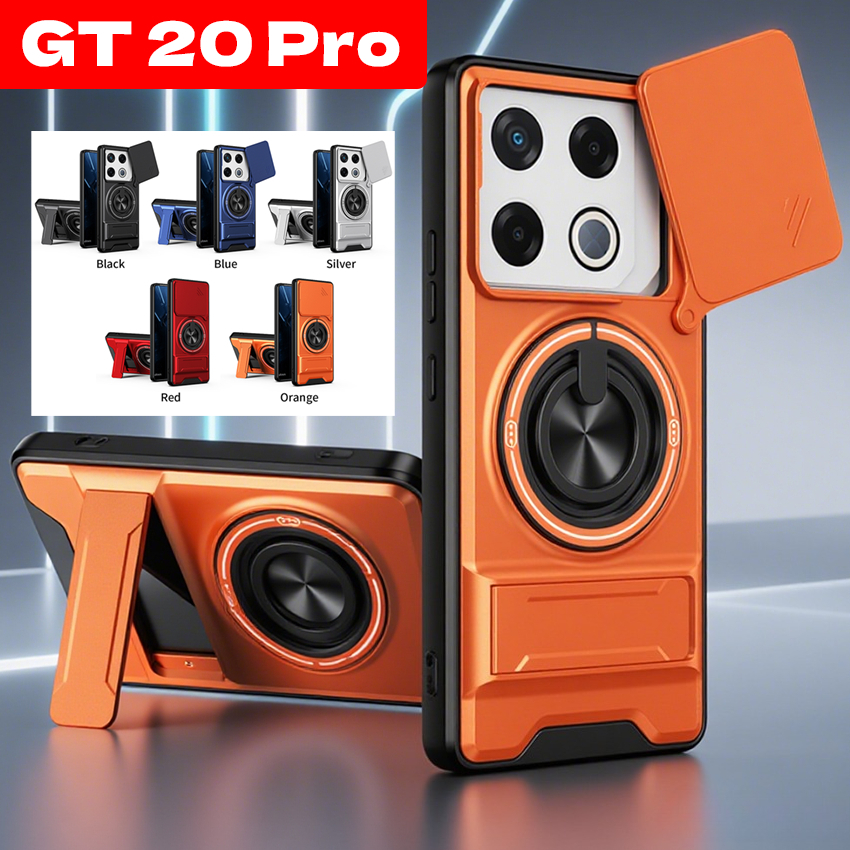 Dành Cho infinix GT 20 Pro GT20 20Pro 2026 Ốp lưng Ống Kính Máy Ảnh Trượt Cửa Sổ Vỏ GT20Pro 30 GT30P